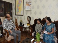 ‘गूगल बॉय’ रुद्र को, लोक भवन में मिला सम्मान