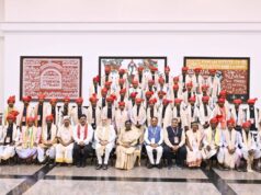 राष्ट्रपति भवन के विशेष अतिथि बने बस्तर के मांझी-चालकी : बस्तर पंडुम-2026 के विजेताओं और जनजातीय प्रतिनिधियों का हुआ विशेष सम्मान
