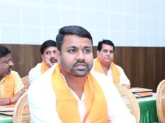 भाजयुमो बिलासपुर मध्य मंडल के प्रभारी बनाए गए महर्षि बाजपेयी