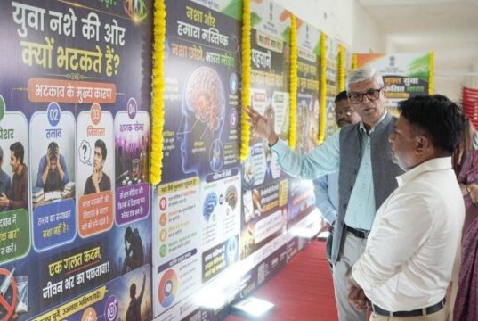 धमतरी में नशा मुक्त युवा फॉर विकसित भारत अभियान
