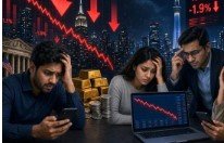 S&P 500 में आई बड़ी गिरावट, एशियाई बाजारों में हाहाकार, सोने-चांदी का दाम भी लुढ़का, निवेशक किन फैक्टर्स पर रखें नजर