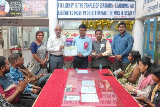 कमला नेहरू महाविद्यालय कोरबा में ‘इलेक्टोरल लिटरेसी क्लब’ पर आधारित संगोष्ठी संपन्न : सहायक जिला स्वीप नोडल अधिकारी सतीश प्रकाश सिंह